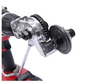 Elektrische boorplaatfrees Metaalknipper Booropzetstuk met adapter - Product Image 2