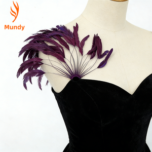 Non-Shedding Coque Feathers Accents for Hair, Jewelry DIY &amp; Stage Performance Props Clothing Embellishments, Wedding&amp;Candle - Product Image 4