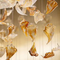 Lustres LED modernes en cristal, personnalisables et raffinés, à hauteur réglable, en verre, pour hôtels, salles à manger et escaliers, suspension longue