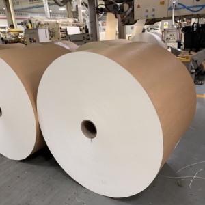 Rouleau de papier enduit de PE haute performance, imperméable et résistant à la graisse, pour bols à salade et gobelets en papier - Product Image 4
