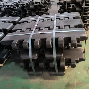 Pattini per cingoli in acciaio fuso ad alta resistenza personalizzati per gru cingolate Link-Belt LS228HSL Lattice Boom - Product Image 1