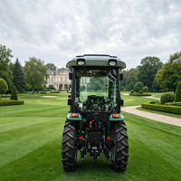 Tracteur électrique DONOL 50HP à émissions zéro avec cabine, conçu pour les vergers et les serres
