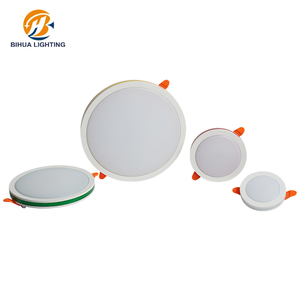 <span class=keywords><strong>Bihua</strong></span> แผงไฟ LED กลม9W 18W 24W 36W ตัวเรือนอลูมิเนียมขนาดรูปรับได้สำหรับใช้ในบ้านสำนักงาน - Product Image 1