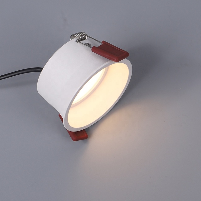 Nordic Design Narrow Trim Aluminium 5w 7w 12w 20w Cct Dimmable Tuya Smart Smd Recessed Light Led Downlight