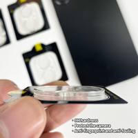 Protecteur d'objectif de caméra HD Clear Protecteur d'écran en verre trempé pour téléphone 16 15 14 13 Pro Max