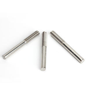 संक्षारण प्रतिरोधी स्टेनलेस स्टील मीट्रिक थ्रेड सादा एकल अंत स्टड बोल्ट - Product Image 2