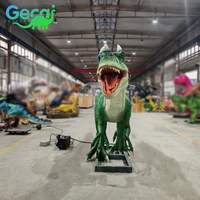 Modèles de dinosaures animatroniques de grande taille sur mesure pour les jardins et les centres commerciaux, fabriqués par une usine professionnelle