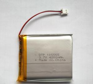 Batterie polymère au lithium rechargeable OEM haute capacité 3,7 V 105565 4200 mAh pour manettes de <span class=keywords><strong>jeu</strong></span> et petits appareils électroniques - Product Image 2
