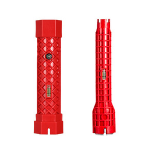 Clé à évier de salle de bain multifonction 8-en-1 épaissie, clé universelle à couple élevé pour réparation de robinet, clé à tuyau en plastique réglable - Product Image 2