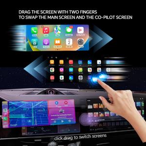 Reproductor GPS de 128 GB para Mercedes Benz Clase GLC, GLA, CLA, con Navi, Carplay Interactivo, Pantalla Dual, Radio para Auto Android de 12.3 Pulgadas - Product Image 3