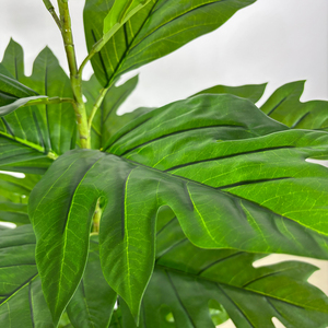 Arbre à <span class=keywords><strong>Pain</strong></span> Artificiel <span class=keywords><strong>de</strong></span> 90cm, Plante Réaliste en Faux Bonsaï, Plante Artificielle pour Décoration d'Intérieur - Product Image 3