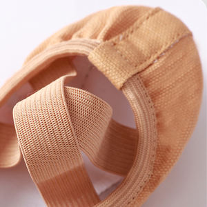 Chaussons de ballet pour filles, chaussons de ballet en toile, chaussons de ballet à semelle fendue en cuir pour enfants en bas âge, chaussures de danse - Product Image 5