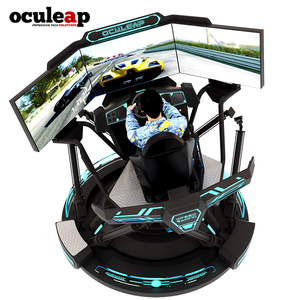 Simulatore di Guida 3D <span class=keywords><strong>5D</strong></span> 7D 9D 2026 Nuovo Simulatore di Guida a 6 DOF per Auto da Corsa con <span class=keywords><strong>3</strong></span> Schermi, Macchina da Gioco VR Personalizzata di Fabbrica - Product Image 3
