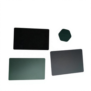 Cartes vierges personnalisées en métal 88mmx64mm, cartes de visite en aluminium anodisé, pièces estampées en tôle, certifiées ISO9001 - Product Image 6