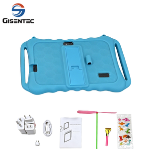 New Model For Children <b>Tablet</b> PC <b>7</b> Inch 1024*600 WIFI Version Android 15 4+64GB Anti-Drop Protective Case For Toys - Product Image 5