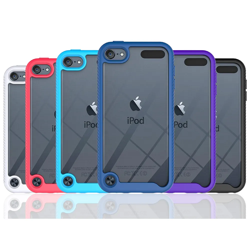 360 Full Cover Heavy Duty Armor Shockproof Hybrid Rugged Cover Case For Apple iPod Touch 5 6 7