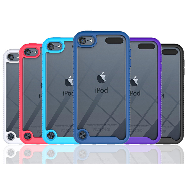 360 Full Cover Heavy Duty Armor Shockproof Hybrid Rugged Cover Case for Apple iPod Touch 5 6 7
