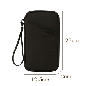 Organizador portátil ligero, estuche para documentos, impermeable, Oxford, billetera para pasaporte, soporte para pasaporte de viaje para hombres y mujeres - Product Image 2