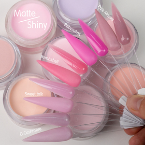 Vente en gros de couverture de marque privée personnalisée poudre acrylique rose poudre d'immersion extra fine ensemble de poudre acrylique - Product Image 3