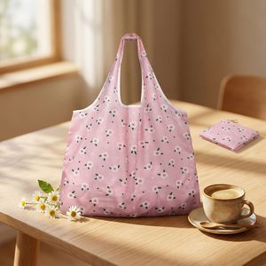 Bolsas de Compras Reutilizables Plegables de Poliéster al por Mayor - Product Image 3