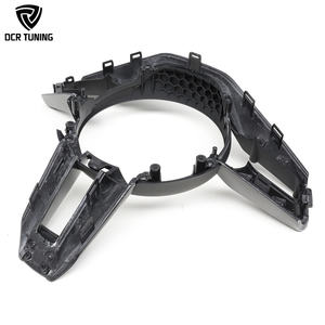 Embellecedor de volante de carreras de fibra de carbono forjado 992 decoración de afinación Interior de carbono seco para <span class=keywords><strong>Porsche</strong></span> Taycan Cayenne Panamera - Product Image 2