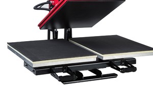 Wholesale 15 X Inches Double Tables Heat Press Machines Semi-Automatic Insert for T <b>Shirt</b> Printing Flatbed <b>Printer</b> New AP1801 16 - Product Image 4