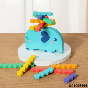 Học tập trẻ em toán học hỗ trợ giảng dạy Montessori nhận dạng màu sắc Đồ chơi Quà Tặng tùy chỉnh động vật bằng gỗ phân loại xếp chồng cân bằng - Product Image 6