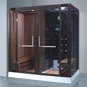 Dry steam sauna room sauna and steam combined room