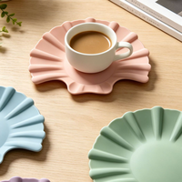 Nouveauté 2026 : Sous-verres et assiettes à fruits en silicone de qualité alimentaire, écologiques, résistants à la chaleur et antidérapants, pour la décoration intérieure