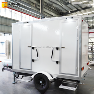 Remolque <span class=keywords><strong>de</strong></span> Baños Móviles <span class=keywords><strong>de</strong></span> Lujo con 3 Estaciones, Alimentado por Energía Solar, para Eventos Deportivos, Listo para Enviar - Product Image 4