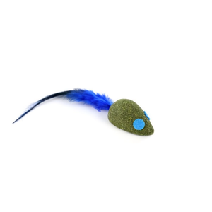 Ratón de hierba gatera Yommy de 15 cm, juguete interactivo para gatos - Product Image 2
