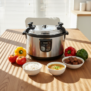 <span class=keywords><strong>Olla</strong></span> a Presión Eléctrica Comercial Multifuncional de Gran Capacidad de 15 <span class=keywords><strong>Litros</strong></span> para Uso Comercial, Venta al por Mayor de Fábrica - Product Image 4