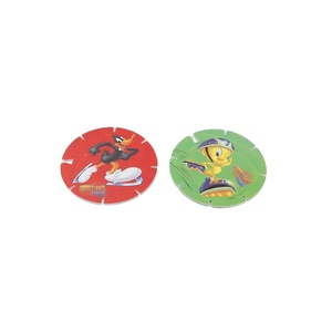 <span class=keywords><strong>Tazos</strong></span> de plástico 3d, impresión personalizada, regalo promocional, venta al por mayor - Product Image 4