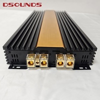 Amplificateur Audio Auto Mono Bloc 4000 W RMS à 1 Ω, Conception Coréenne, pour Subwoofer de Voiture