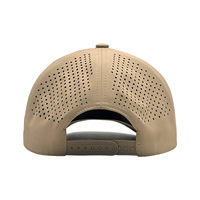 Gorra de Béisbol para Adultos de Cinco Piezas, Unisex, de Secado Rápido, 100% Poliéster, Gorra Trucker con Bordado, Color Sólido, Cordón Ajustable, Perforada