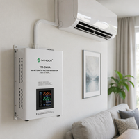 Régulateur de tension automatique monophasé mural 3KVA 5KVA 10KVA AVR Stabilisateur de tension AC