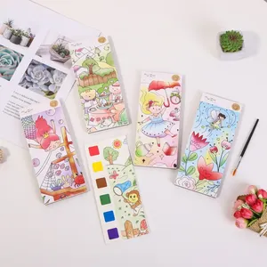 Carnet de peinture portable Jumon pour aquarelle et gouache, 20 feuilles de papier à texture fine, facile à dessiner, jouets de dessin T-42 - Product Image 5