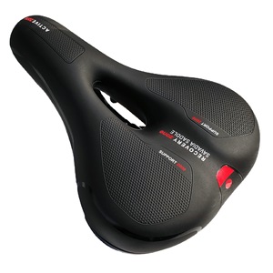 Sillín de Bicicleta con Orificio Central, Suave y Absorbente de Impactos, para Bicicleta de Montaña, Unisex, para Adultos, Negro, Rojo, Azul, para Todas las Estaciones, Cómodo - Product Image 3