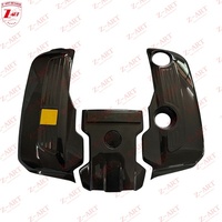 Cubierta de Compartimento del Motor de Fibra de Carbono Seca Estilo B Z-ART W465 para G63 AMG, Cubierta de Compartimento del Motor B800 de Fibra de Carbono Prepreg para W465 G63 2024+