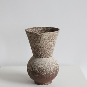 Nouvelle Tendance : Jarre <span class=keywords><strong>en</strong></span> Grès Vintage Wabi-sabi, Porcelaine Texturée Rustique, Décoration Artistique pour la Maison, <span class=keywords><strong>Vase</strong></span> de Table Artisanal Antique <span class=keywords><strong>en</strong></span> Céramique Grossière - Product Image 5