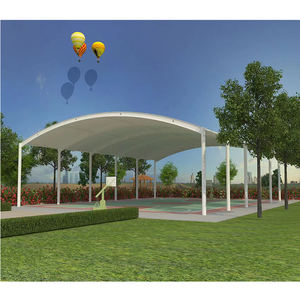 หลังคาสนามแพเดิลเทนนิสทรงหลายเหลี่ยมกลางแจ้ง ดีไซน์สั่งทำพิเศษ - Product Image 6