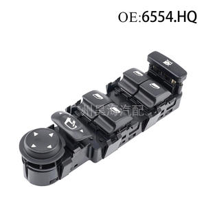 Interruptor Elevador de Ventanas Eléctrico para Peugeot Citroën C4 04-15, Material de Vidrio y Plástico - Product Image 2