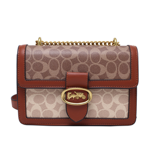 <span class=keywords><strong>Bolso</strong></span> Bandolera Pequeño Cuadrado de <span class=keywords><strong>Cadena</strong></span> Retro Moderno y a la Moda para <span class=keywords><strong>Mujer</strong></span> con Estampado de Personajes y Forro de Poliéster - Product Image 5