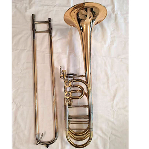 Fabrication Production Higher Standard Bass Trombone Rose Brass Bell Trombone - Product Image 4