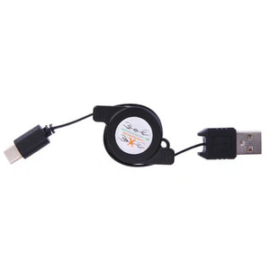 สาย USB แบบยืดหดได้ Type C เป็น USB 2.0 สำหรับ Android ชาร์จเร็ว สายทองแดงแท้ หุ้มด้วย PVC - Product Image 5