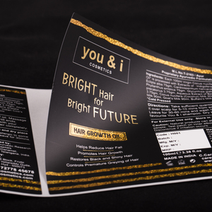 Custom Printed Self-Adhesive <b>Label</b> Rolls <b>for</b> Product Packaging - Product Image 1