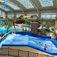 Vente flash : Machine à vagues Flowrider pour piscine de surf, durable, en acier inoxydable, aluminium, fibre de verre, gonflable, hôtel, parc d'attractions, aventure