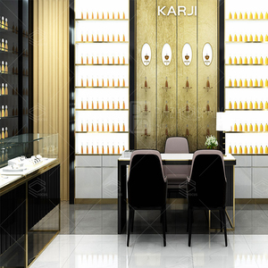 Kệ Đựng Nước Hoa Bằng Gỗ Tùy Chỉnh Kệ Treo Tường Mỹ Phẩm Kệ Trưng Bày Nước Hoa Kiosk Bán Hàng - Product Image 5