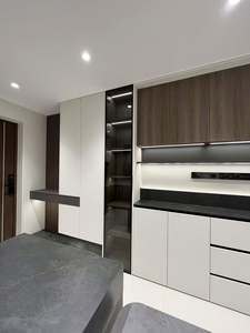 Gabinete Decorativo Multifuncional Plegable de Madera Maciza de Estilo Moderno, Resistente al Agua, Fabricado en Chongqing, Personalizable - Product Image 3