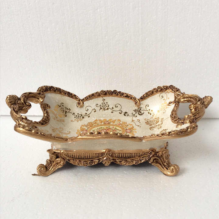 Bestseller Luxury Alloy Ceramic Living Room Hotel Restaurant Home Decoration Ceramics And Alloys Craft Kazakhstan Decor Vase